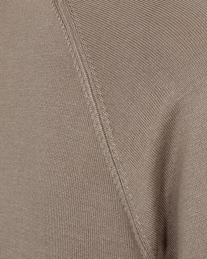 FREEQUENT FQPLAIN - CARDIGAN - BEIGE