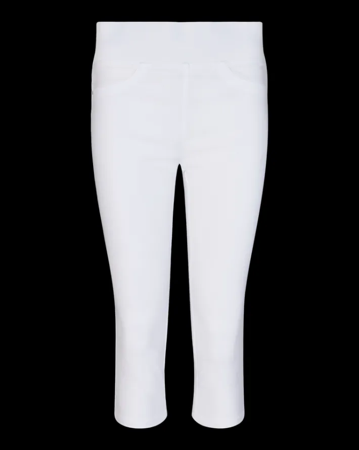 FREEQUENT FQSHANTAL - POWER CAPRI BUKSER - HVID