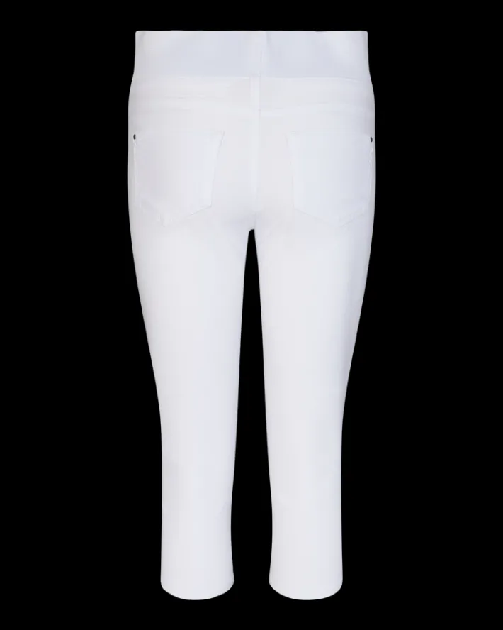 FREEQUENT FQSHANTAL - POWER CAPRI BUKSER - HVID