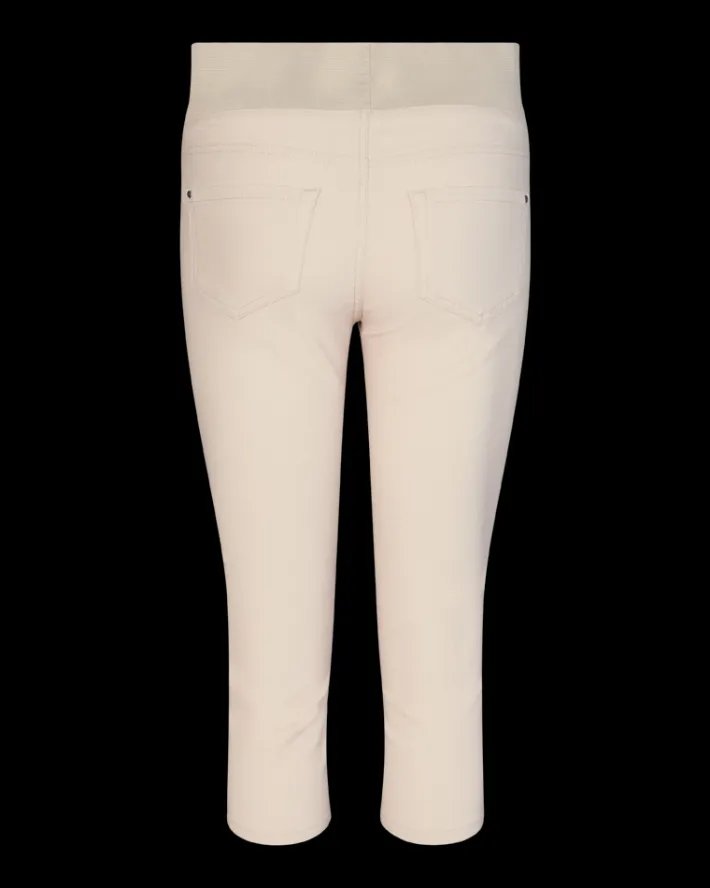 FREEQUENT FQSHANTAL - POWER CAPRI BUKSER - BEIGE