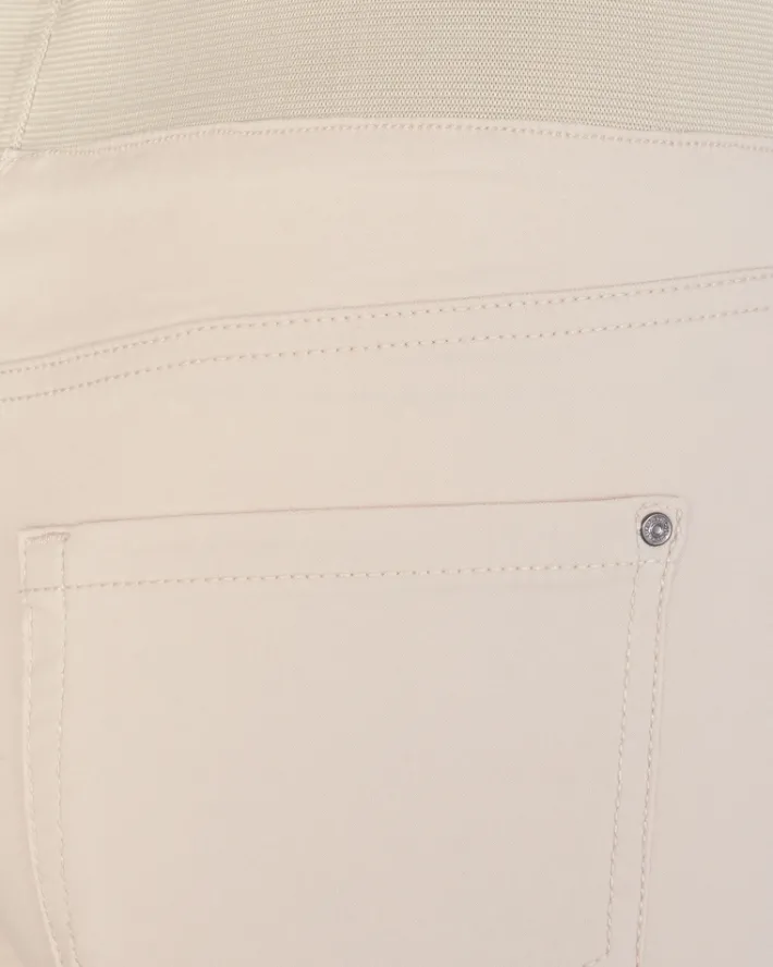 FREEQUENT FQSHANTAL - POWER CAPRI BUKSER - BEIGE