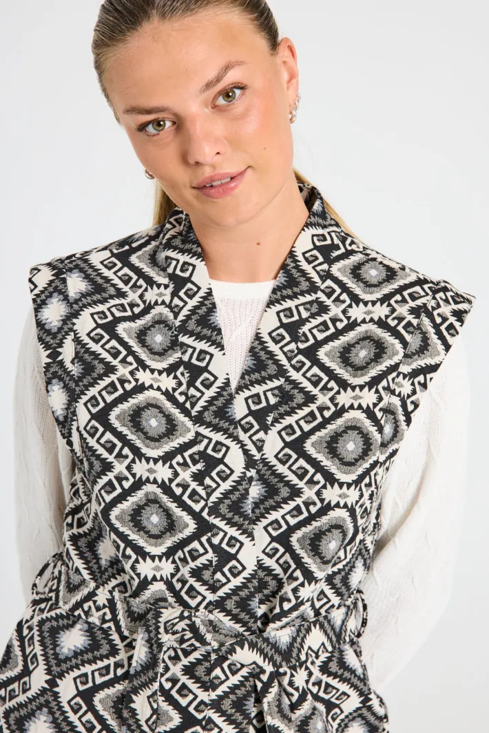 FREEQUENT FQSILDA - VEST - BEIGE