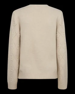 FREEQUENT FQSTOKKE - PULLOVER - BEIGE