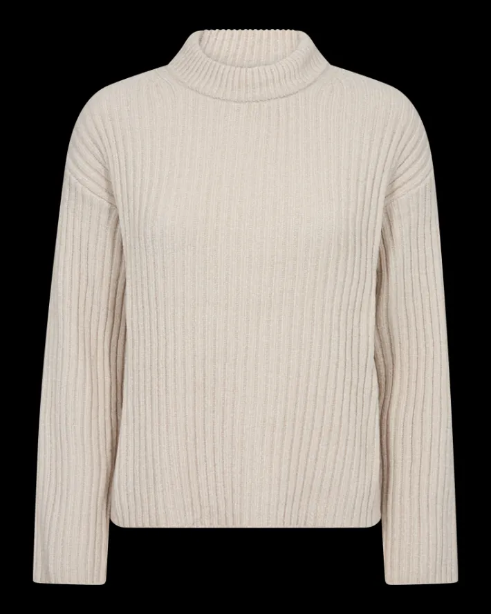 FREEQUENT FQTHRILL - PULLOVER - BEIGE