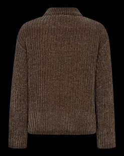 FREEQUENT FQTHRILL - PULLOVER - BRUN
