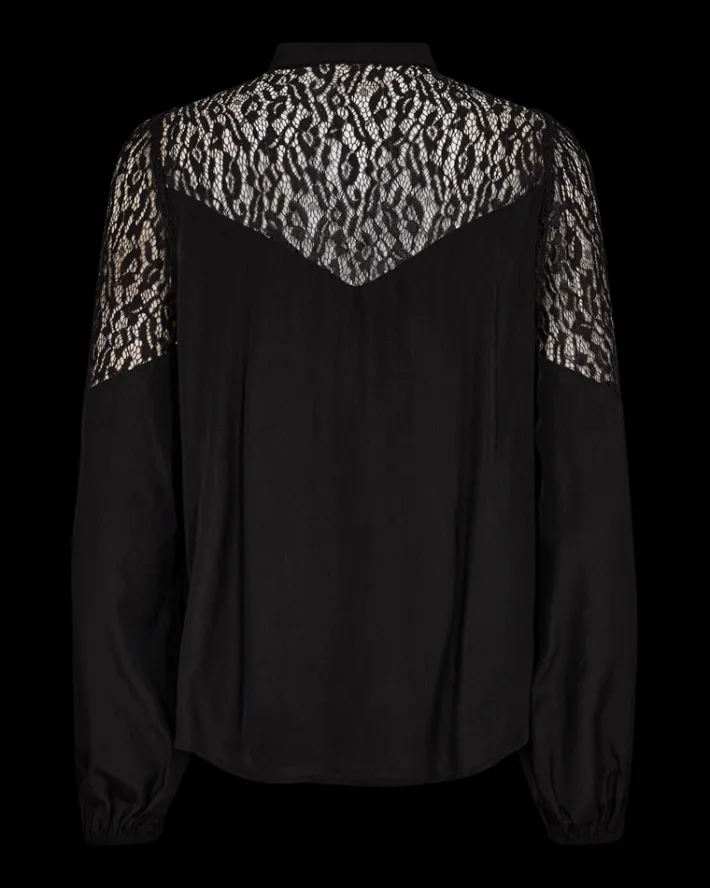 FREEQUENT FQVIALU - BLUSE - SORT