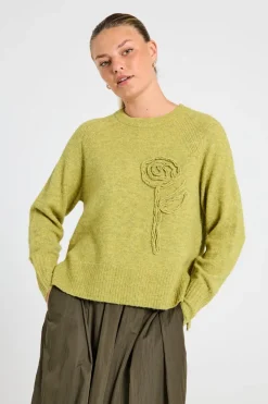 FREEQUENT FQVIDOO - PULLOVER - GUL